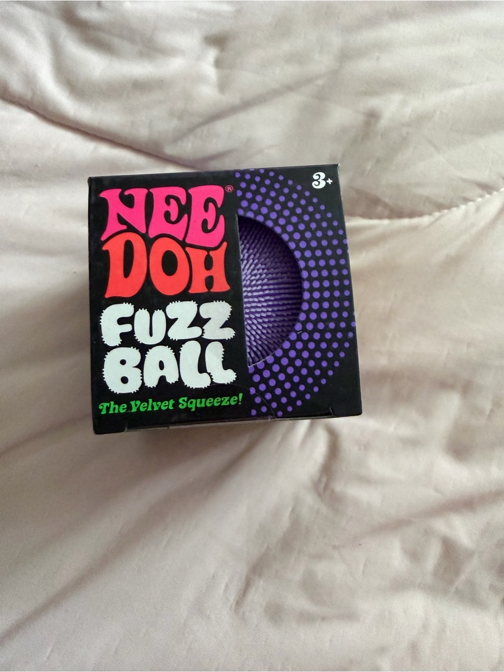 Nee Doh Fuzz Ball - Purple Velvet Squeeze